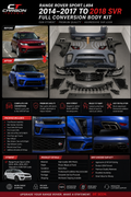 SVR Body Kit – Range Rover Sport L494