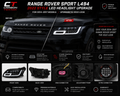 Carbon Technik 2022 Style LED Headlight Upgrade

Range Rover Sport L494 (2014–2017)