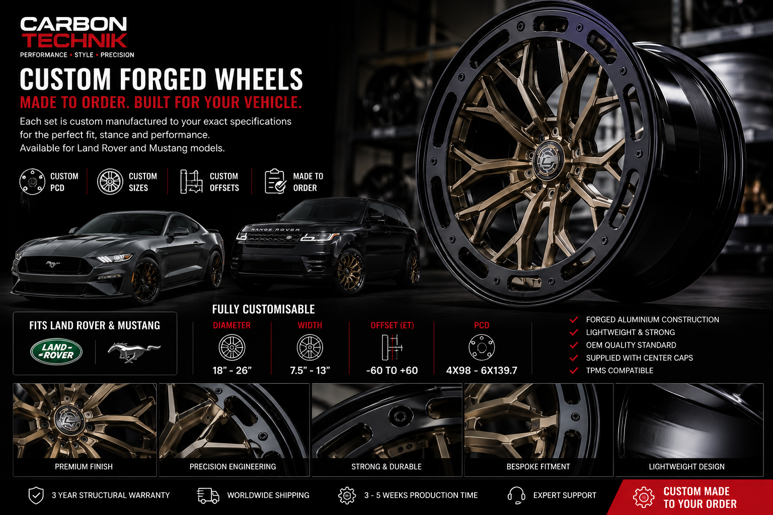 Custom Forged Wheels