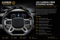 Defender carbon wheel with led