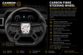Defender Carbon Steering wheel W/O led