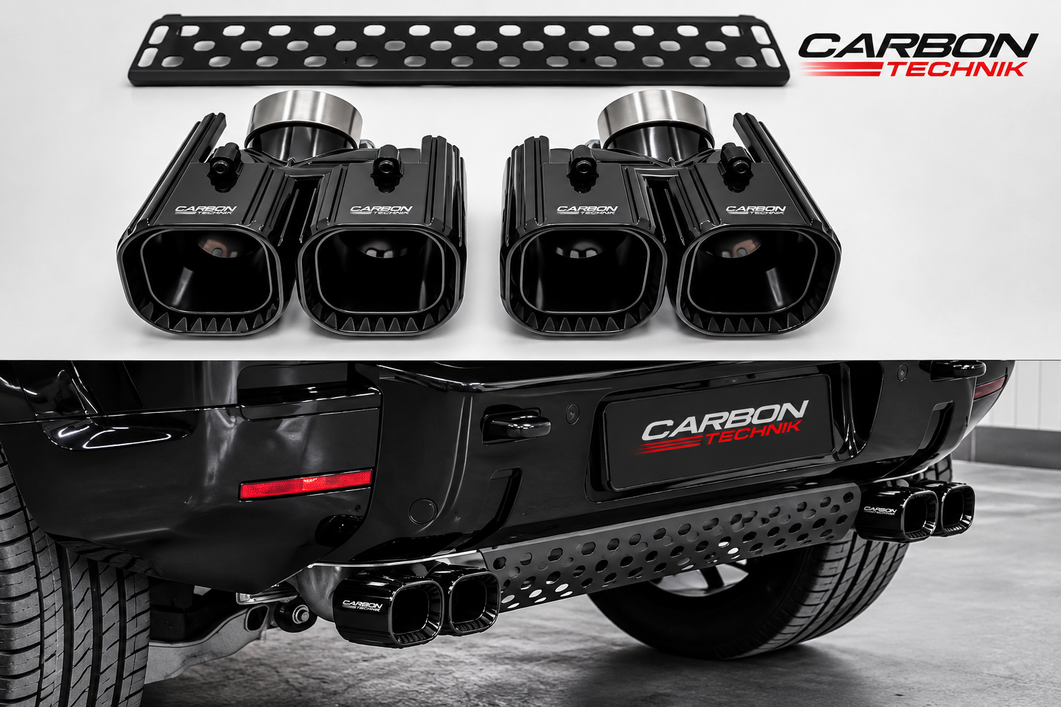 Defender Exhaust Tips