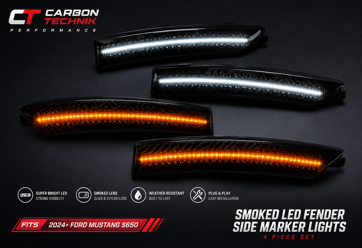 S650 Mustang LED Side Marker Light Set