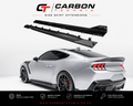 S650 Mustang Carbon Side Skirts