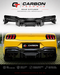 S650 Mustang Carbon Diffuser
